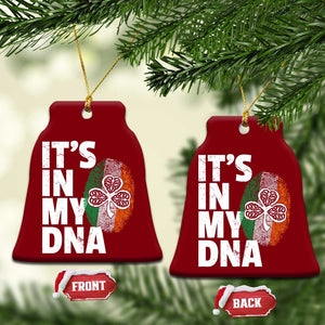 Funny Irish It's In My DNA Ceramic Ornament Ireland Fingerprint Flag TS11 Print Your Wear