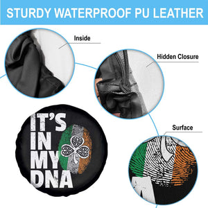 Funny Irish It's In My DNA Spare Tire Cover Ireland Fingerprint Flag TS11 Print Your Wear