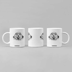 Funny Groundhog Face Woodchuck Sunglassess Coffee Mug TS11 Print Your Wear