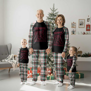 Siempre Antifascista Plaid Pajama Set Anti Fascism Protest Vintage Hydra Dog TS11 Christmas Plaid Print Your Wear