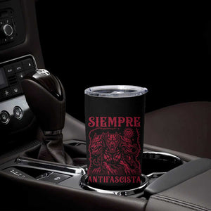 Siempre Antifascista Tumbler Cup Anti Fascism Protest Vintage Hydra Dog TS11 Print Your Wear