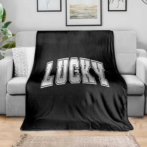 Vintage Lucky Shamrock Clover St Patricks Day Throw Blanket TS11 Print Your Wear