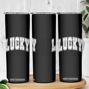 Vintage Lucky Shamrock Clover St Patricks Day Skinny Tumbler TS11 Print Your Wear