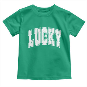 Vintage Lucky Shamrock Clover St Patricks Day Toddler T Shirt TS11 Irish Green Print Your Wear
