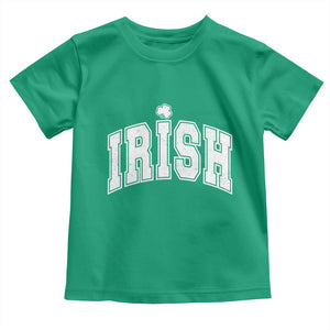 Funny Irish St Patricks Day Distressed Shamrock Ireland Pride Toddler T Shirt TS11 Irish Green Print Your Wear