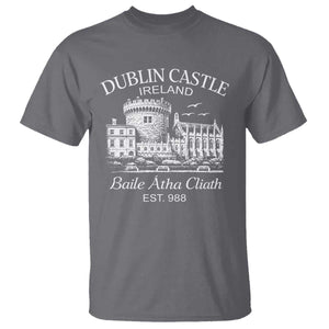 Dublin Castle Ireland T Shirt Baile Atha Cliath Ireland Travel Souvenir TS11 Charcoal Print Your Wear