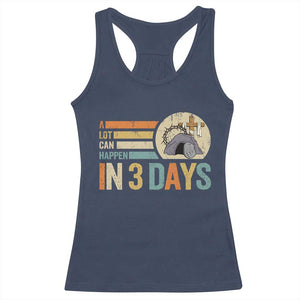 Easter A Lot Can Happen In 3 Days Religious Racerback Tank Top TS11 Navy Print Your Wear