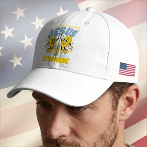 Life Gave Me Some Lemons But My Jesus He Be Makin Lemonade Baseball Cap Retro Lemon TS11 Print Your Wear