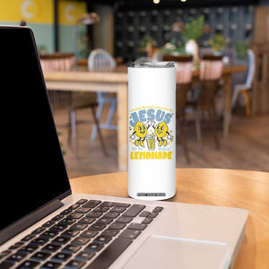 Life Gave Me Some Lemons But My Jesus He Be Makin Lemonade Skinny Tumbler Retro Lemon TS11 Print Your Wear
