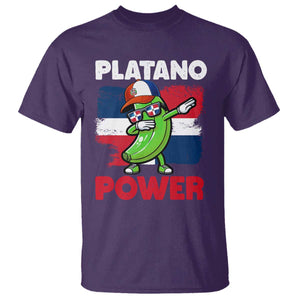 Platano Power T Shirt Funny Dominican Republic Flag Baseball TS11 Purple Print Your Wear