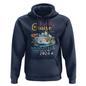 Family Cruise Hoodie Making Memories 2024 Summer Vacation Party Family Matching TS11 Navy Print Your Wear