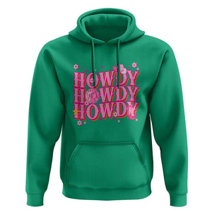Funny Cowboy Hoodie Howdy Western Country Pink Retro Disco Ball TS11 Irish Green Print Your Wear