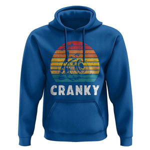 Fishing Lover Hoodie Cranky Vintage Retro Crankbait Fishermen TS11 Royal Blue Print Your Wear