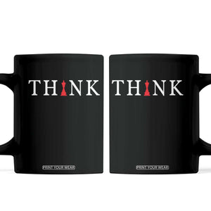 Chess Player Coffee Mug Think Vintage Master Player
