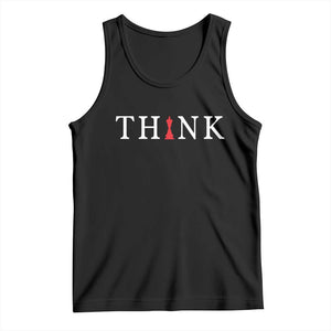 Chess Player Tank Top Think Vintage Master Player