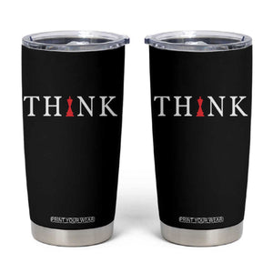 Chess Player Tumbler Cup Think Vintage Master Player