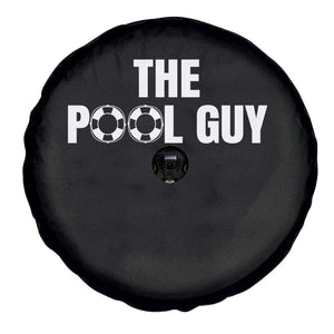 Funny Swimming Lover Spare Tire Cover The Pool Guy Expert TS11 Print Your Wear