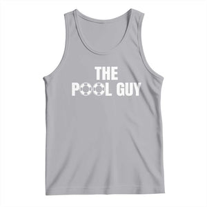 Funny Swimming Lover Tank Top The Pool Guy Expert TS11 Athletic Heather Print Your Wear