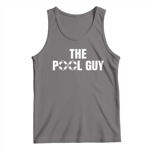 Funny Swimming Lover Tank Top The Pool Guy Expert TS11 Deep Heather Print Your Wear