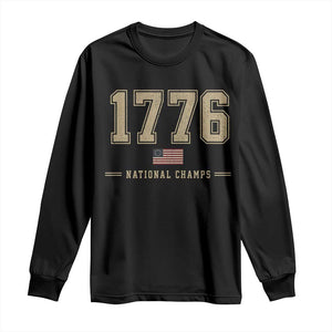 1776 National Champs 250th Anniversary USA 4th of July Long Sleeve Shirt