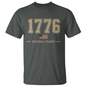 1776 National Champs 250th Anniversary USA 4th of July T Shirt