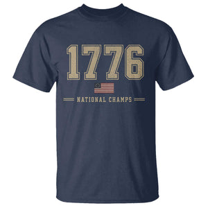 1776 National Champs 250th Anniversary USA 4th of July T Shirt