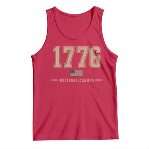 1776 National Champs 250th Anniversary USA 4th of July Tank Top