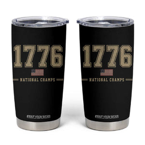 1776 National Champs 250th Anniversary USA 4th of July Tumbler Cup