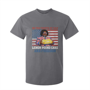 Lemon Pound Cake And Freedom T Shirt For Kid 4th of July Hip Hop Edgy Humor Rap Fan