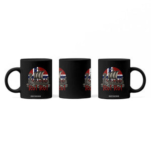 Ro Ro Norway Coffee Mug Norwegian Viking Row Longship Norge Football Fan TS11 Print Your Wear