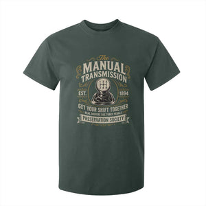 The Manual Transmission Preservation Society Get Your Shift Together T Shirt For Kid Funny Manual Car Guy