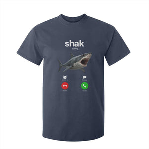 Shark Calling Meme Mispelled Shak Incoming Call Humor T Shirt For Kid