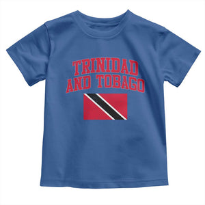 Trinidad And Tobago Athletic Throwback Design Toddler T Shirt Vintage Trinidadian Flag