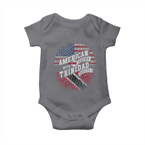 American Grown WIth Trinidad Roots Baby Onesie Proud Trinidadian and Tobagonian Americans