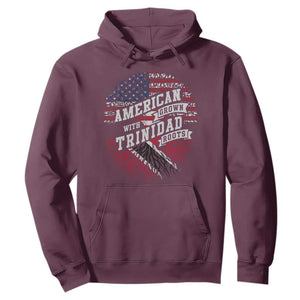 American Grown WIth Trinidad Roots Hoodie Proud Trinidadian and Tobagonian Americans