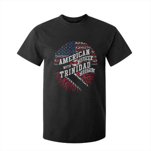 American Grown WIth Trinidad Roots T Shirt For Kid Proud Trinidadian and Tobagonian Americans