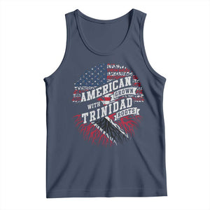 American Grown WIth Trinidad Roots Tank Top Proud Trinidadian and Tobagonian Americans