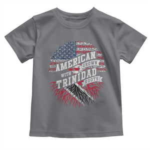 American Grown WIth Trinidad Roots Toddler T Shirt Proud Trinidadian and Tobagonian Americans