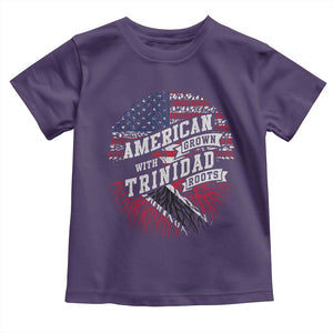 American Grown WIth Trinidad Roots Toddler T Shirt Proud Trinidadian and Tobagonian Americans