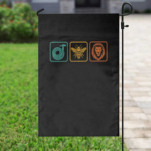 Hose Bee Lion Icons Funny Meme Retro Garden Flag