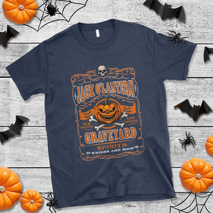 Halloween Jack O Lantern T Shirt Scary Skull Pumpkin Face TS11 Navy Print Your Wear