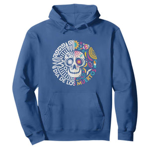 Day Of The Dead Hoodie Dia De Los Muertos Sugar Skull Mexican TS11 Royal Blue Print Your Wear