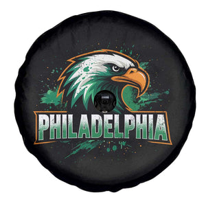 PFE Football Lover Spare Tire Cover Vintage Green Splash Sport Fan Game Day TS11 Print Your Wear