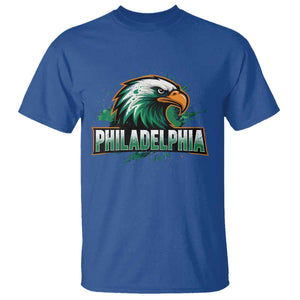 PFE Football Lover T Shirt Vintage Green Splash Sport Fan Game Day TS11 Royal Blue Print Your Wear