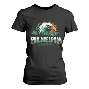Philadelphia Fan T Shirt For Women Eagles Sport Philly Fan TS11 Black Print Your Wear