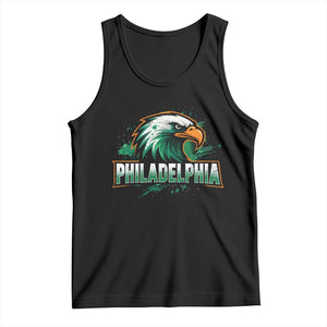 PFE Football Lover Tank Top Vintage Green Splash Sport Fan Game Day TS11 Black Print Your Wear