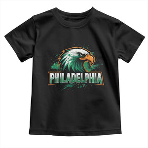 Philadelphia Fan Toddler T Shirt Eagles Sport Philly Fan TS11 Black Print Your Wear