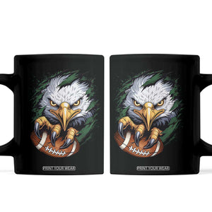 Philadelphia Fan Coffee Mug Green Eagles Sport Game Day TS11 Black Print Your Wear