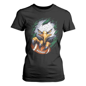 Philadelphia Fan T Shirt For Women Green Eagles Sport Game Day TS11 Black Print Your Wear