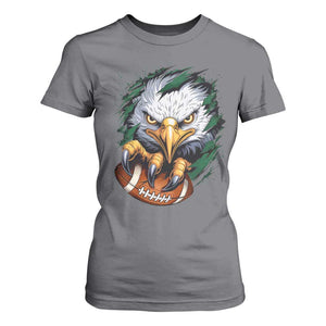 Philadelphia Fan T Shirt For Women Green Eagles Sport Game Day TS11 Charcoal Print Your Wear